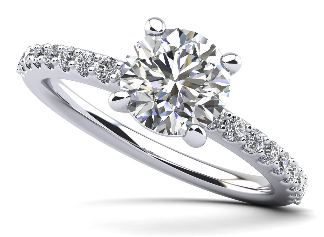 Brilliant Diamond Engagement Ring