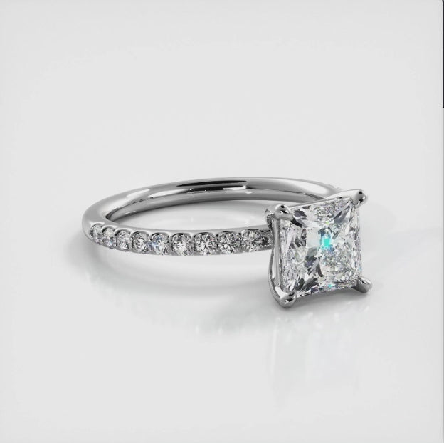 Princess Engagement Ring